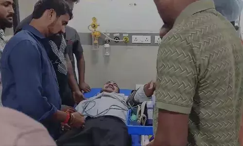 suicide, MLA Medipalli Satyam, consciousness, Hospital