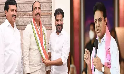 jagtial, mla Sanjay, goodbye ,  brs,   congress,