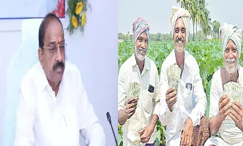 Telangana, minister tummala,  rythu bharosa, money,