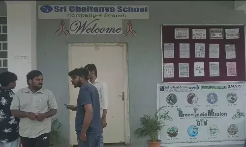 Suspicious death, student, Sri Chaitanya School, Hyderabad, Crime