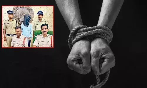 vijayanagaram, man ,kidnap,  one arrested, crime,