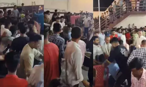 uttar pradesh, fight,  leg piece,  marriage,