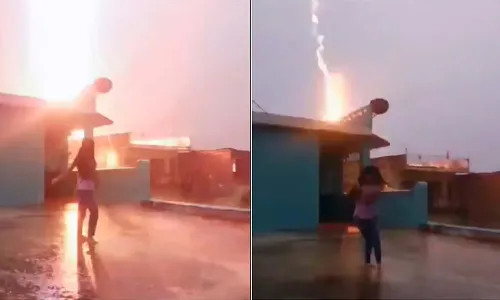 Bihar, lightning strike , reels, Sitamarhi