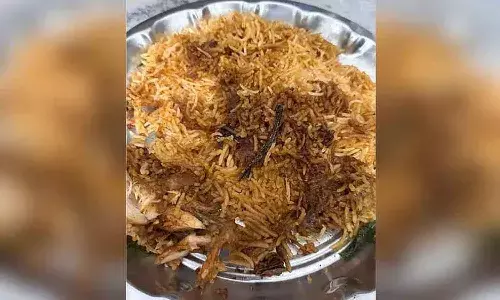 హైదరాబాద్ బిరియానీలో సేఫ్టీ పిన్