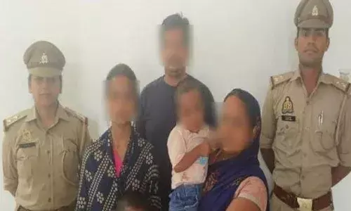uttar pradesh, three siblings, run away,  house,