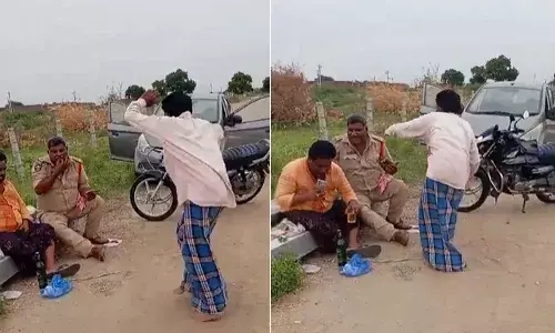 andhrapradesh, ASI,  Ongole, Police