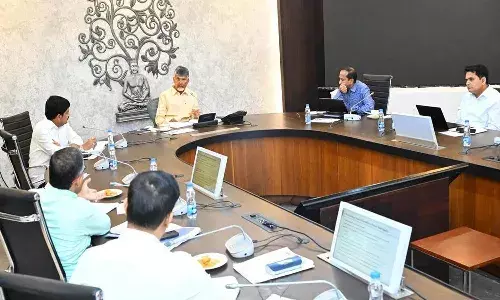 andhra Pradesh, cm Chandrababu, meeting, free sand policy,