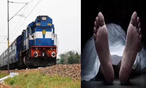 train,  old man death, dead body,