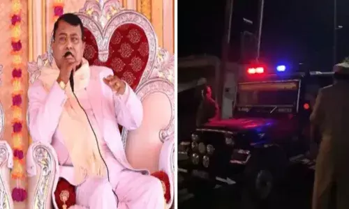 uttar pradesh, police search,  bhole baba ,
