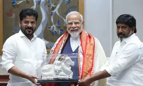 ప్రధాని మోదీతో భేటీ అయిన ముఖ్యమంత్రి, డిప్యూటీ సీఎం