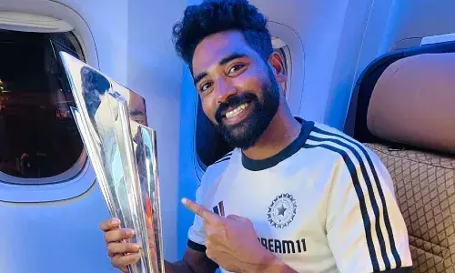 Mohammed Siraj, victory rally, Hyderabad, T20 World Cup