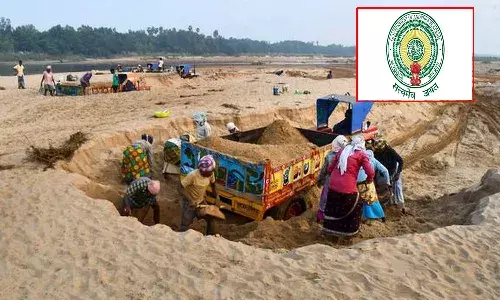 free sand,  andhra pradesh,   government ,