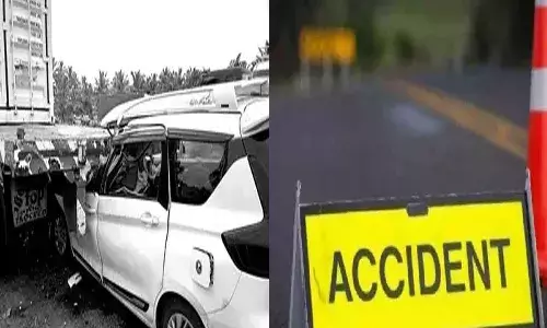 road accident, andhra pradesh, four dead, eluru,