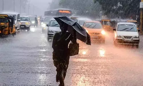 telangana, rain, yellow alert, weather  ,