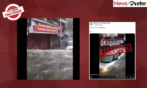 NewsMeterFactCheck, Mumbai, floods,rains