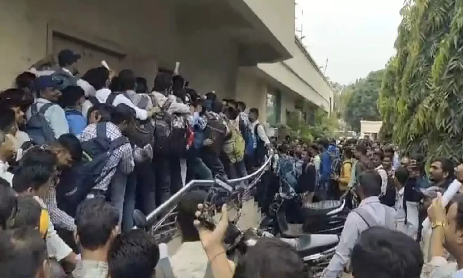 five jobs, 1000 applicants, gujarat, hotel video,