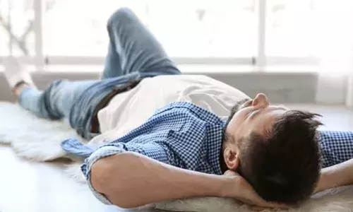 sleeping, Sleep on the floor, health, Lifestyle