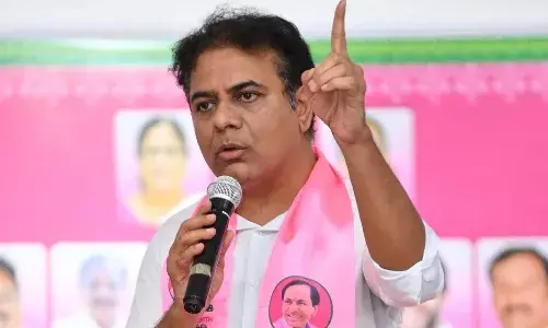 KTR, Congress govt, protest,job aspirants, Telangana