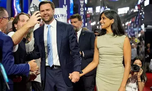 Usha Chilukoori Vance, Indian American wife, Trumps running mate, JD Vance