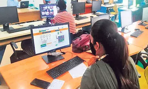 Telangana, dsc exam, no entry, teacher posts,