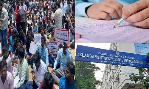 Telangana govt, group-2 exams, postpone demand ,