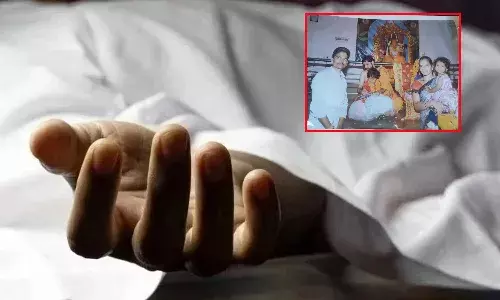 hyderabad, man, murder,  wife, ten months daughter,