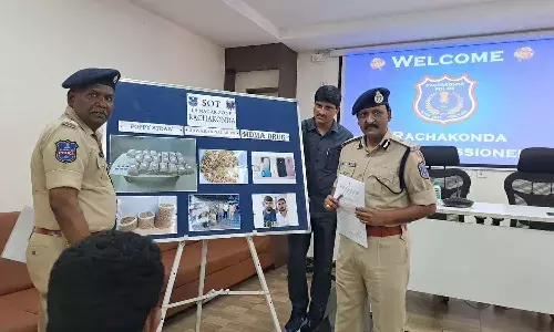 Drugs, Hyderabad, smugglers, arrest, Cyberabad