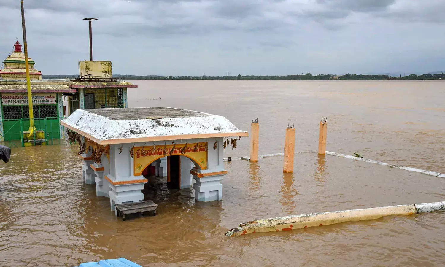 telangana, godavari river, high flood ,