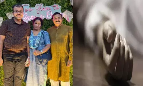 hyderabad, three family members, death case, crime,