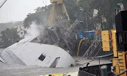 ins brahmaputra , fire,    sailor missing,