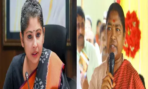 minister seethakka, comments,  smita sabharwal issue,