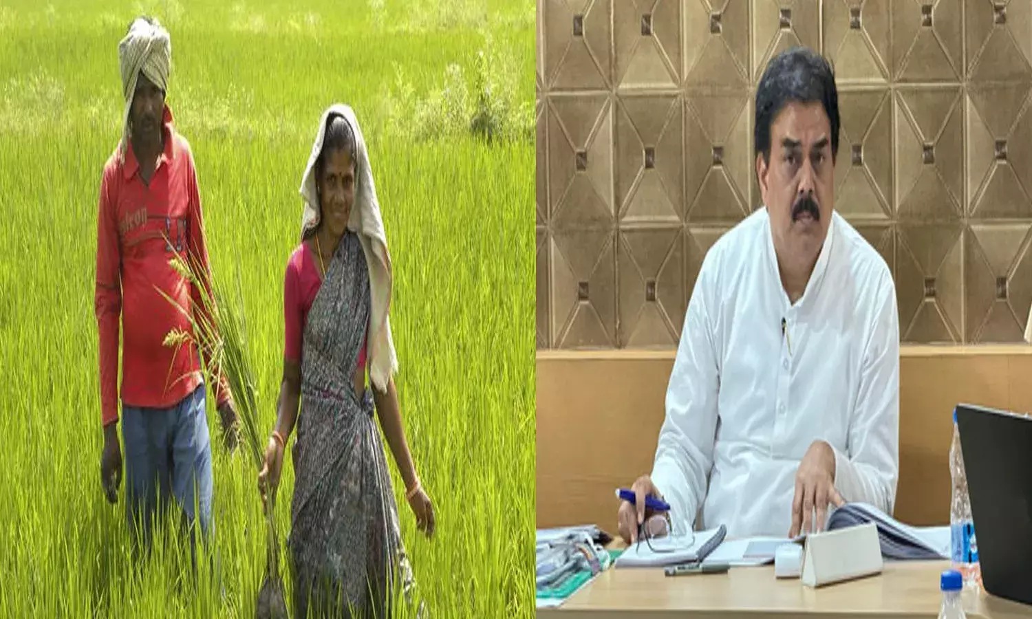 Andhra Pradesh, govt, grain collection arrears, minister nadendla ,