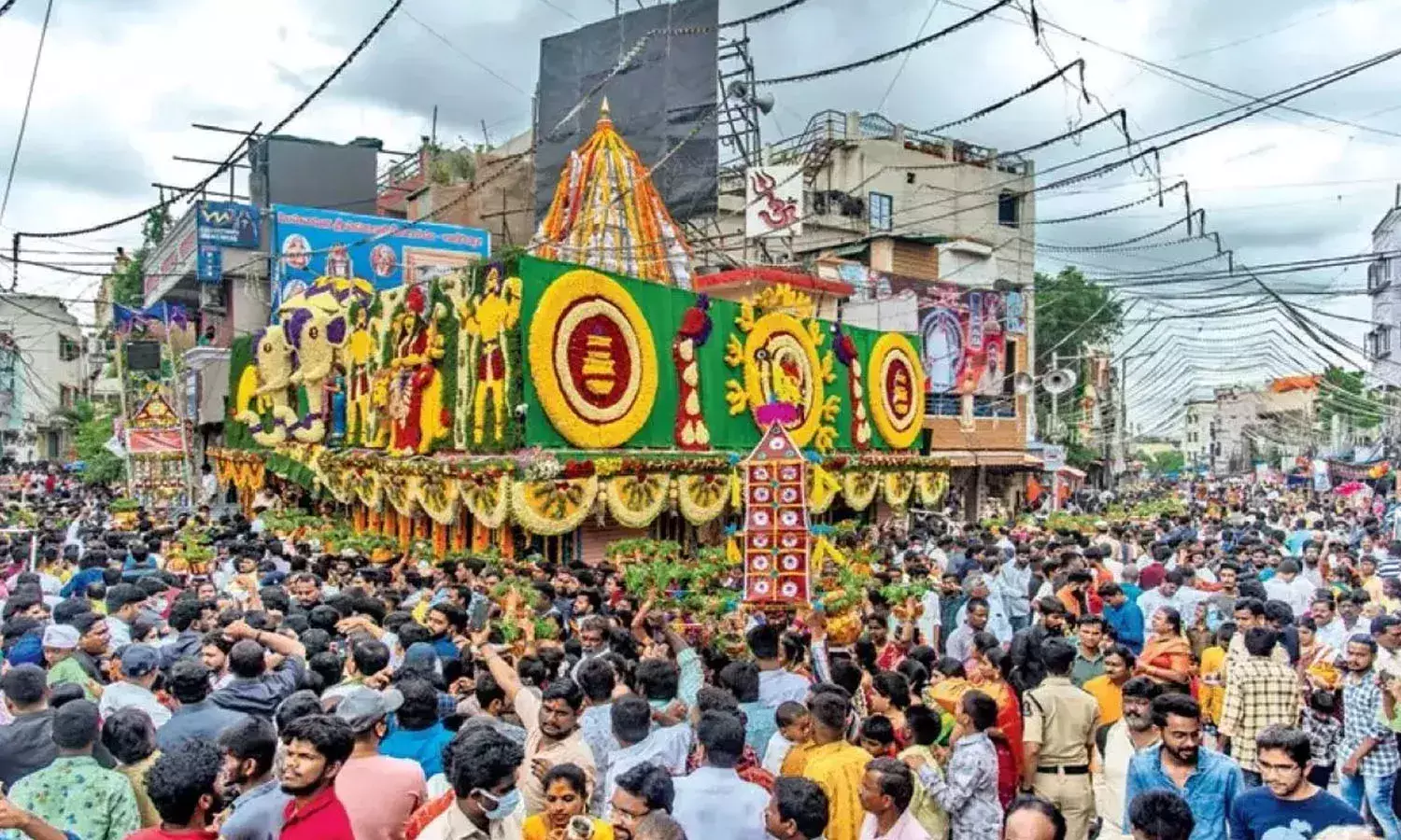 lal darwaza bonalu, Hyderabad, traffic restrictions,