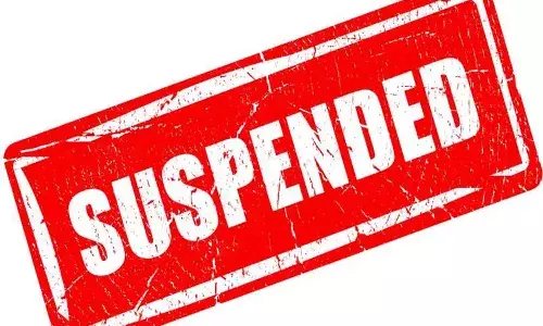 Principal suspend, student death, Peddapur, Metpalli, Jagital district