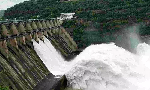 srisailam, dam gates,  open on Tuesday,