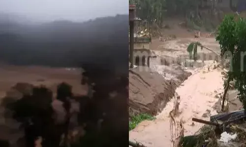 kerala, landslide, seven dead, several injured,