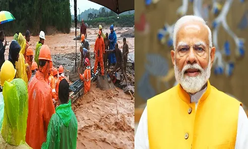 kerala, landslide, deaths, pm modi
