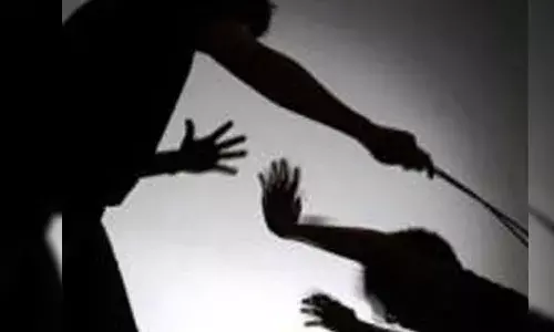 father, attack, seven years son, Telangana ,