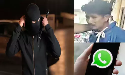 hyderabad, thief, caught,   whatsapp,