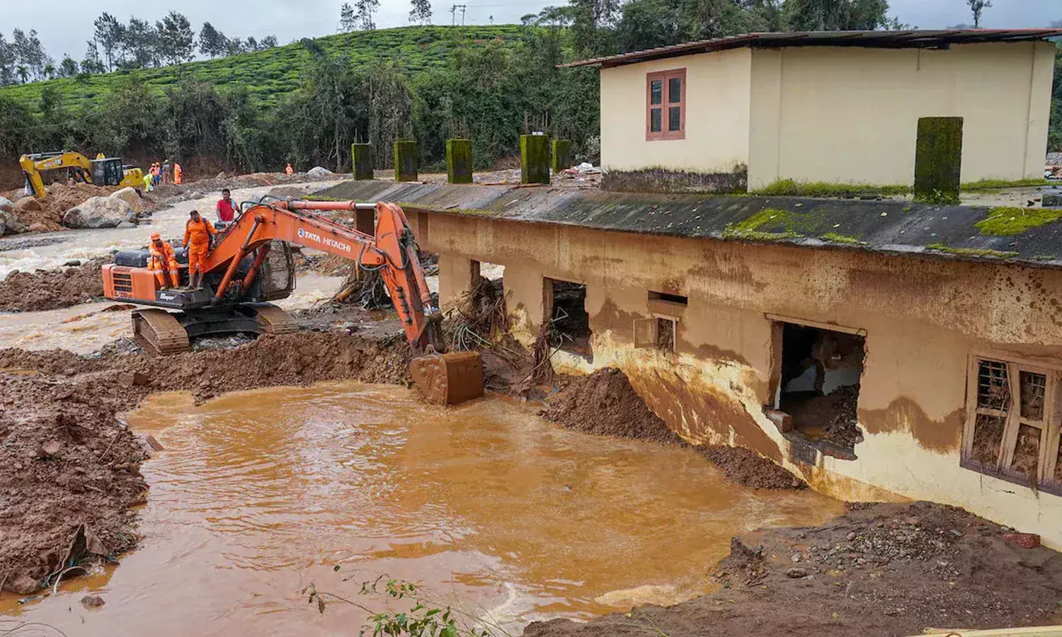 kerala, wayanad, abandoned homes, looted, police warning,