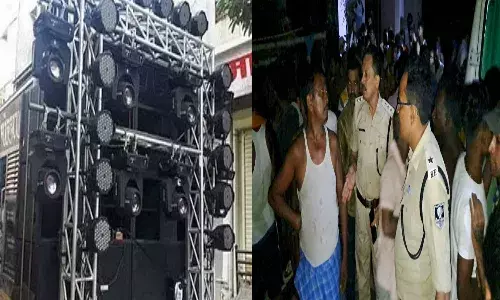 bihar, hajipur, 9 people died, dj, current shock,