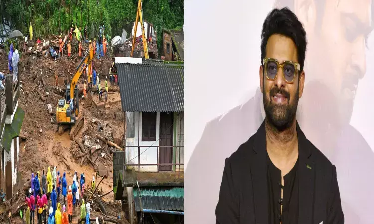 wayanad, kerala, landslide, prabhas, donated, rs.2 crore