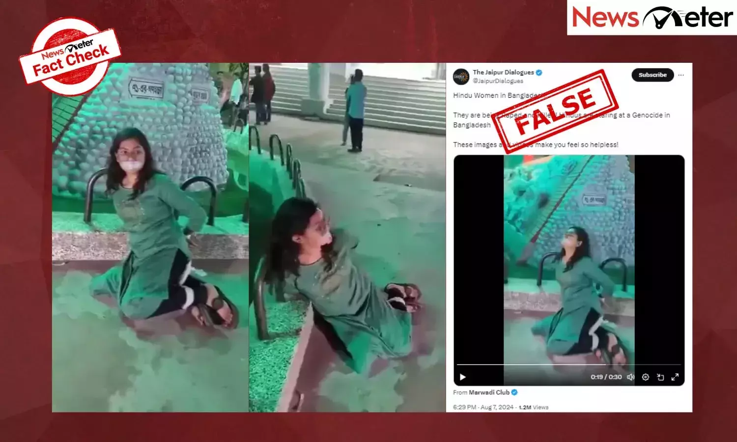 student, protest falsely,   hindu girl,  bangladesh