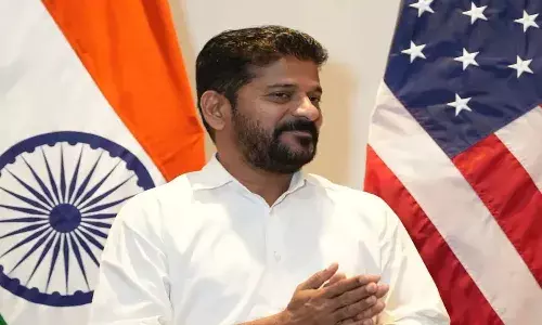Telangana, cm revanth reddy, America, tour ,