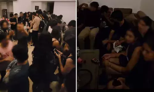 Rave party, Noida, college students, Crime