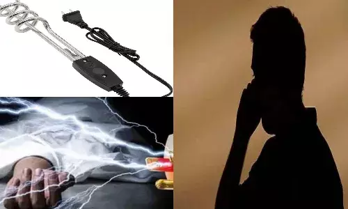 man, died,  electric shock,  Khammam,