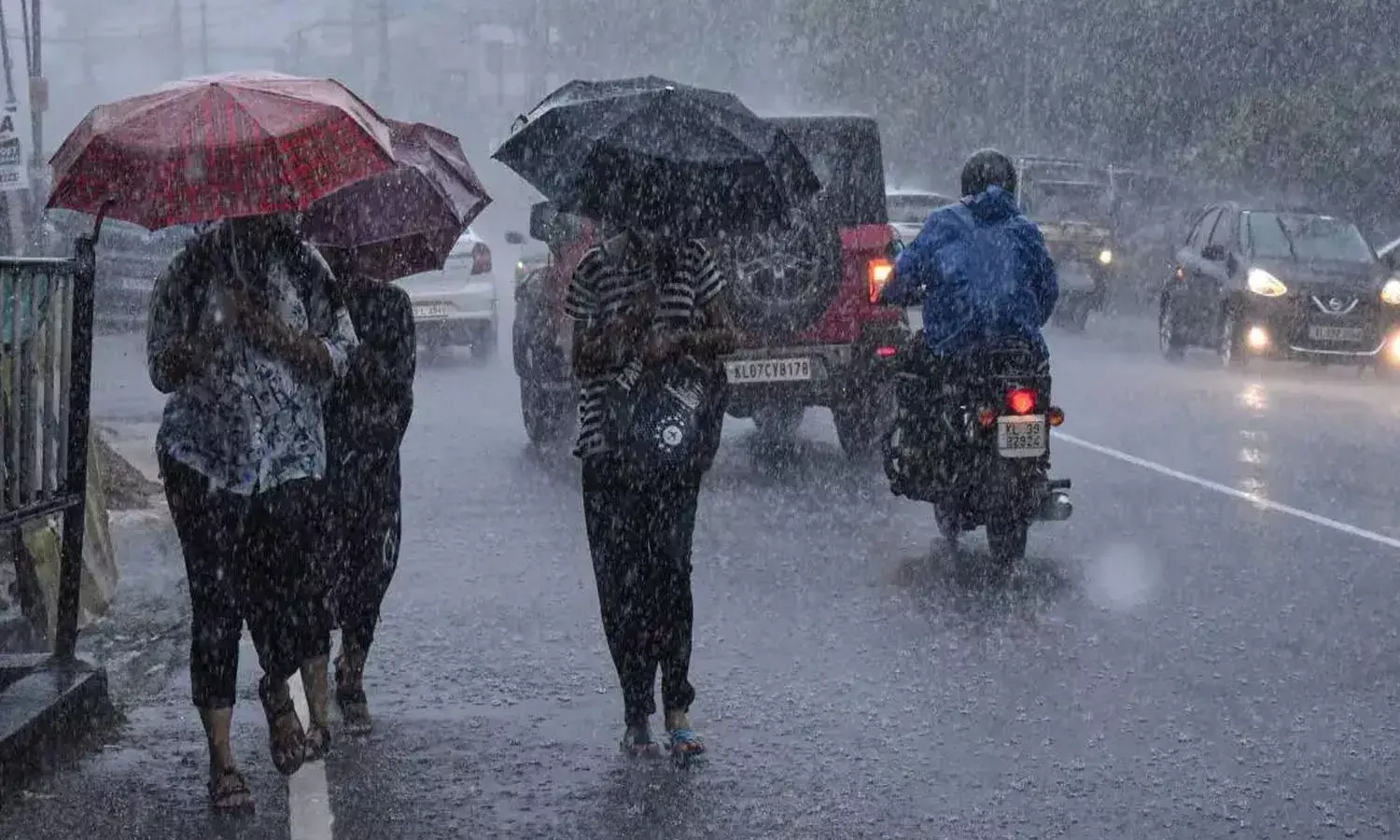 Hyderabad, heavy rain,  four days, weather ,