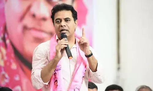 brs, ktr, clarified, tweet,  woman, free bus scheme ,