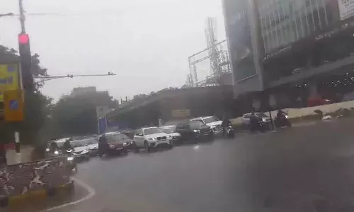 హైదరాబాద్‌లో దంచి కొట్టిన వాన‌