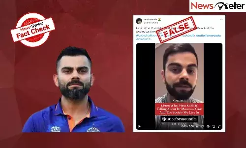 fact check, kohli,  kolkata, doctor rape case,
